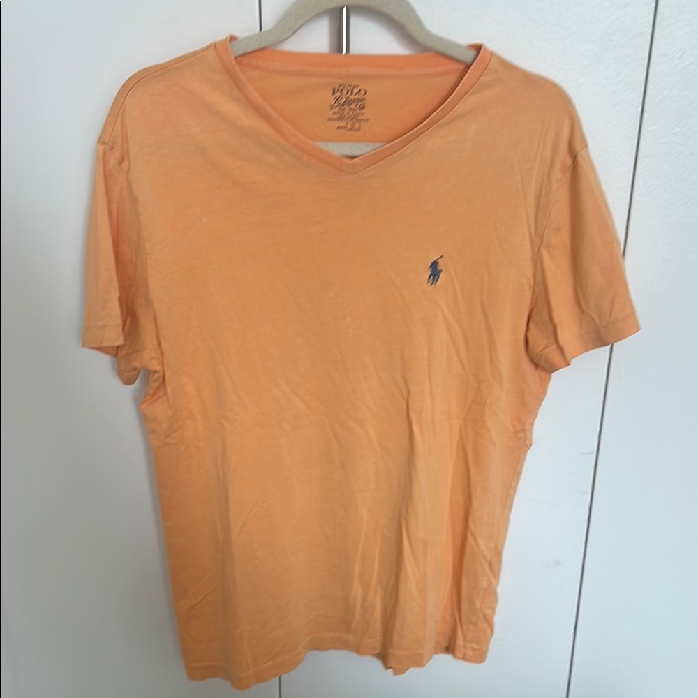 Polo by Ralph Lauren Orange Short Sleeve Tee Size Small